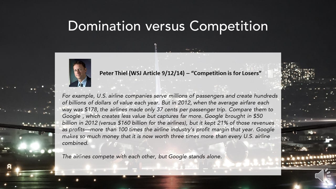 Dominate Your Market: Why being less competitive results in greater profits, larger market share, and a happier world | The Aviation Agency