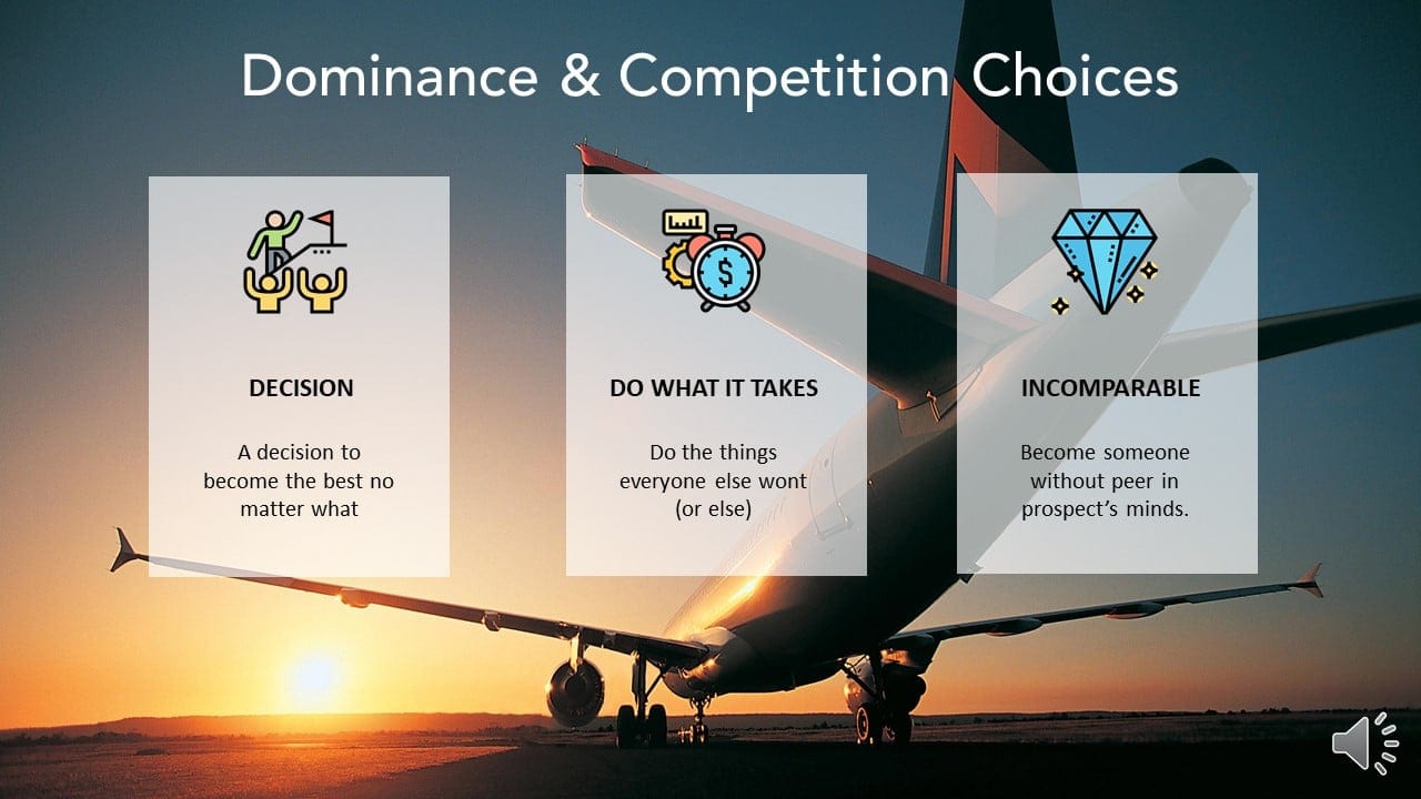 Dominate Your Market: Why being less competitive results in greater profits, larger market share, and a happier world | The Aviation Agency