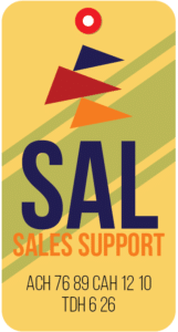 Sales Support Tag for Aviation Companies
